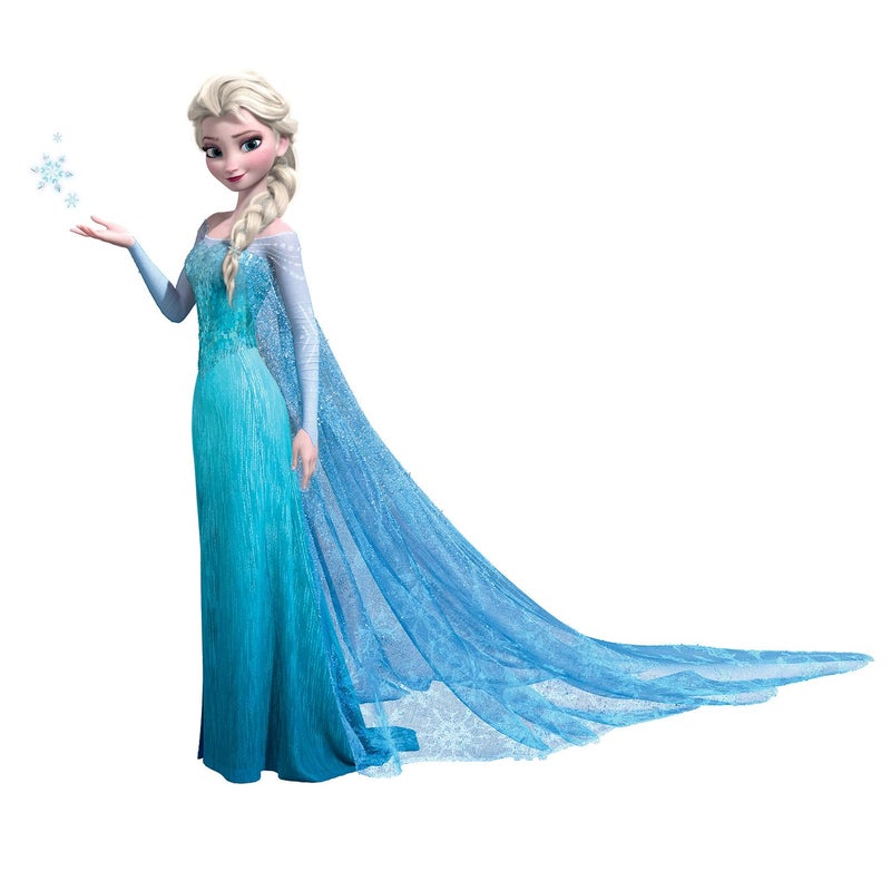 Disney RoomMates RMK2371GM Disney Frozen Elsa Peel and Stick Giant Wall Decals 48.75 " x 41.5 " - Image 1
